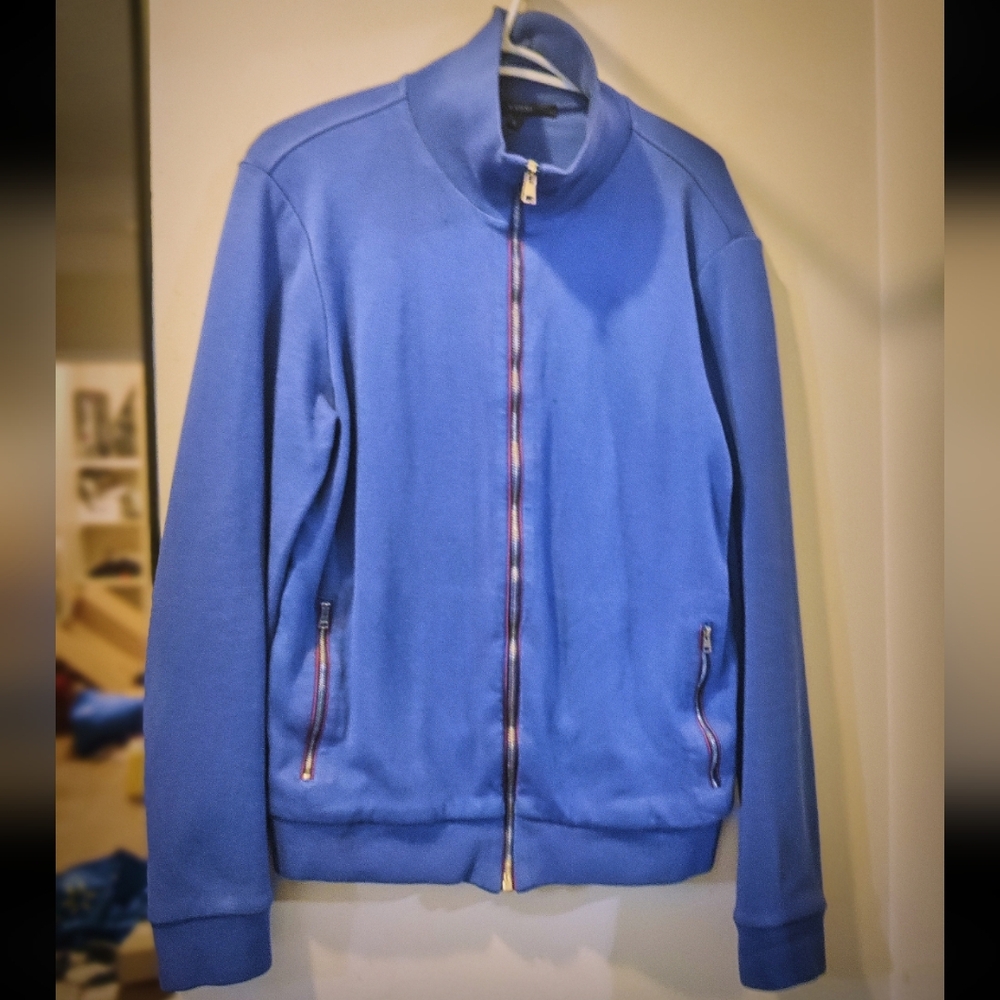 Gucci full zip mock neck cardigan